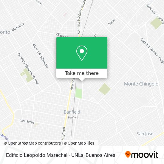 Edificio Leopoldo Marechal - UNLa map