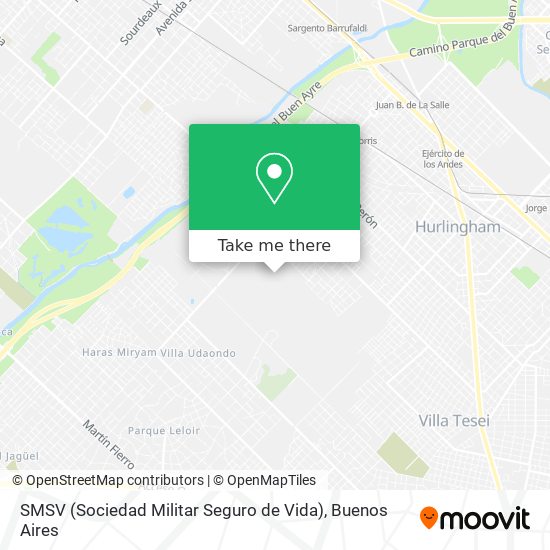 Mapa de SMSV (Sociedad Militar Seguro de Vida)