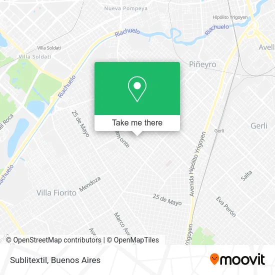 Mapa de Sublitextil