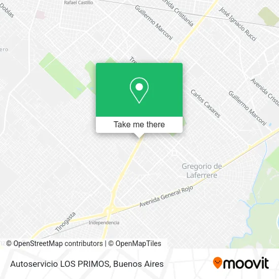 Mapa de Autoservicio LOS PRIMOS