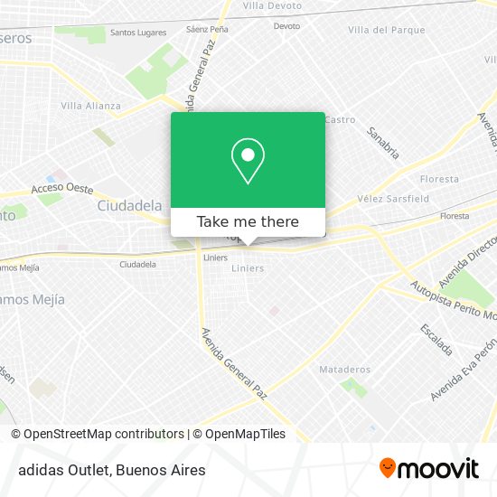 How to get to Outlet in Distrito Federal by or