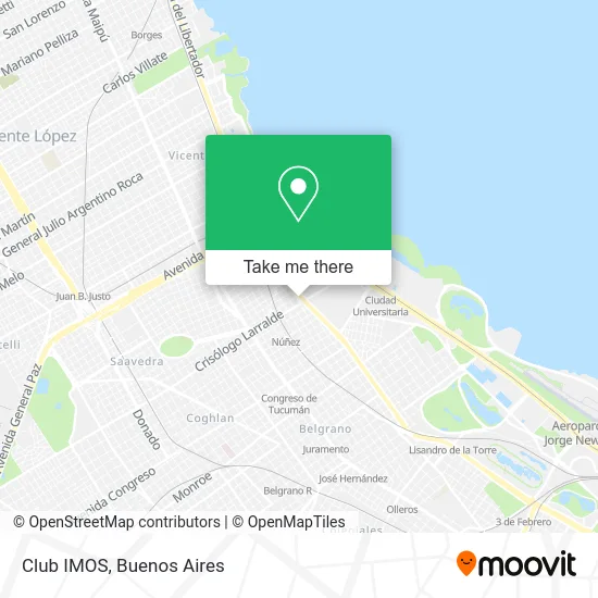 Club IMOS map