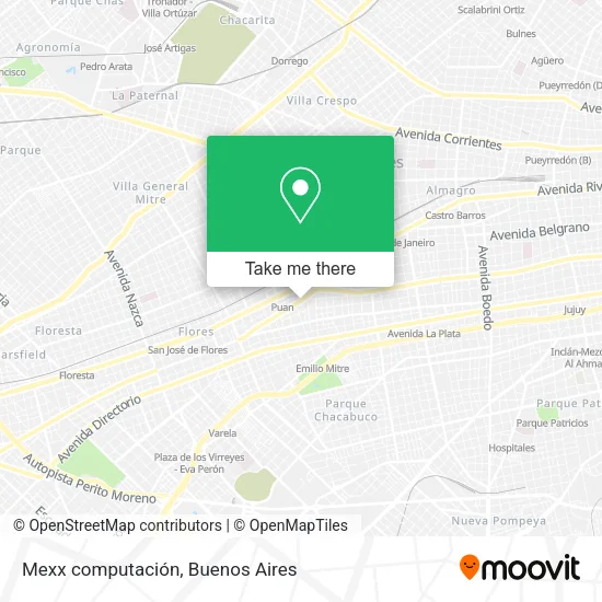 Mapa de Mexx computación