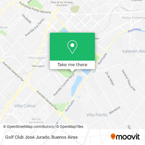 Golf Club José Jurado map