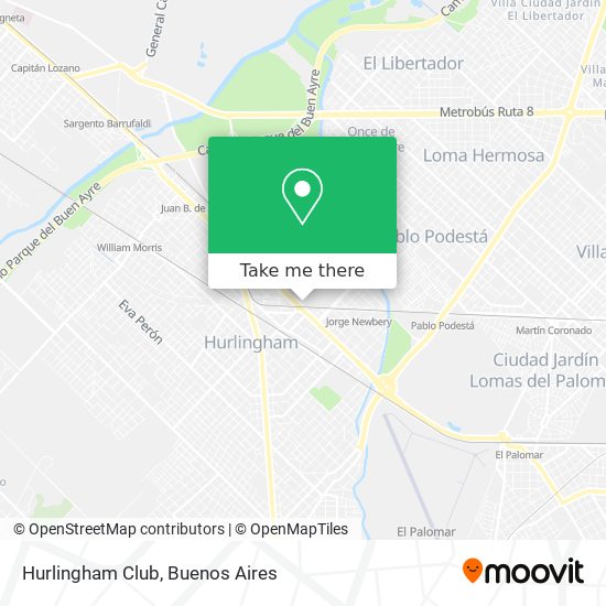 Mapa de Hurlingham Club