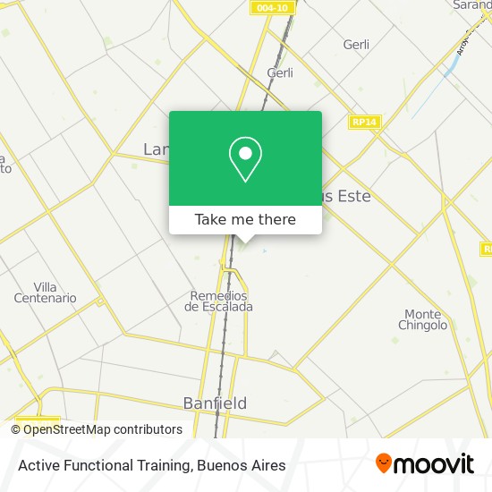 Active Functional Training map