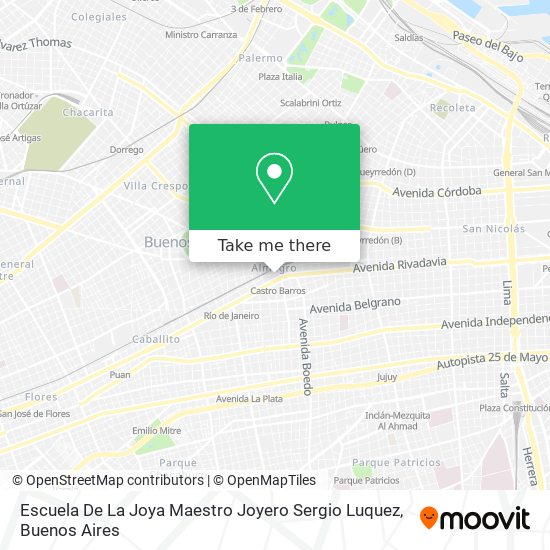 Escuela De La Joya Maestro Joyero Sergio Luquez map