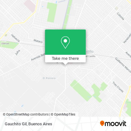 Mapa de Gauchito Gil