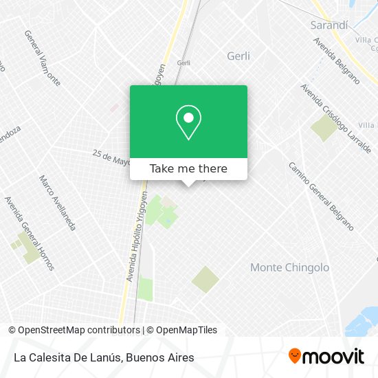 La Calesita De Lanús map
