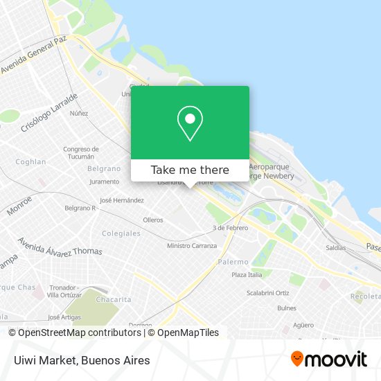 Uiwi Market map