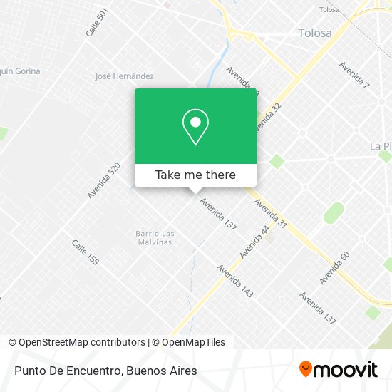 Punto De Encuentro map