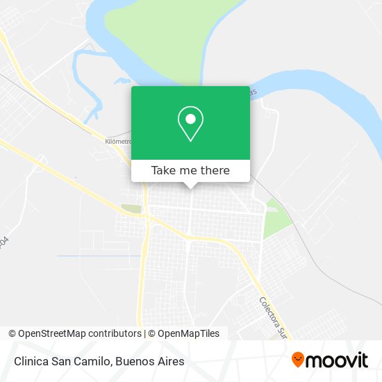 Mapa de Clinica San Camilo