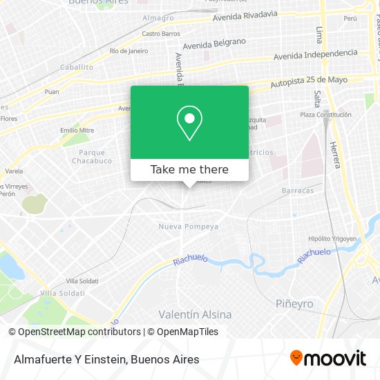 Mapa de Almafuerte Y Einstein