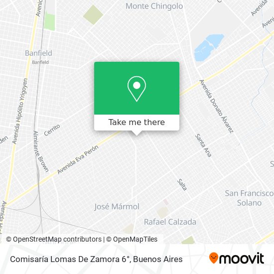 Comisaría Lomas De Zamora 6° map