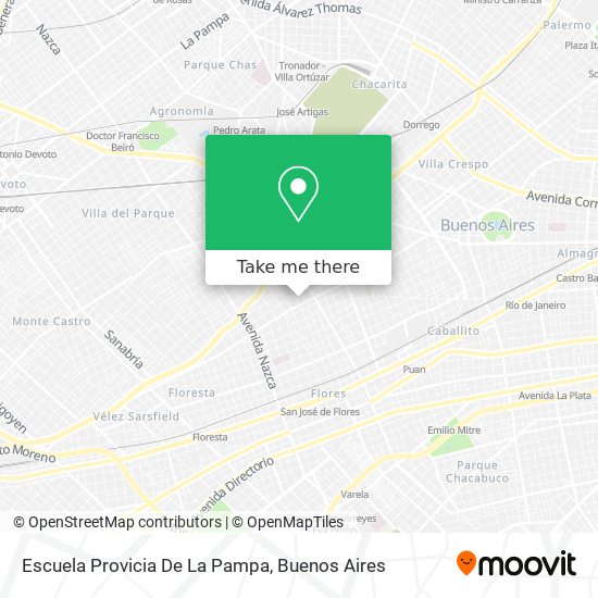 Escuela Provicia De La Pampa map