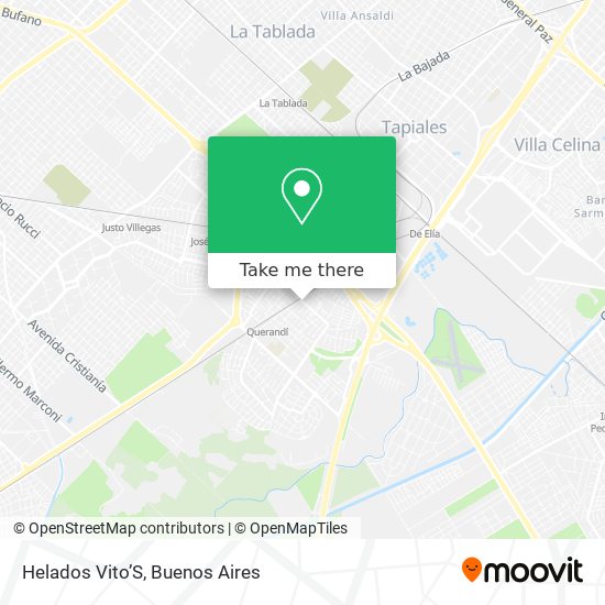 Mapa de Helados Vito’S