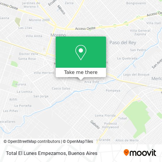 Total El Lunes Empezamos map