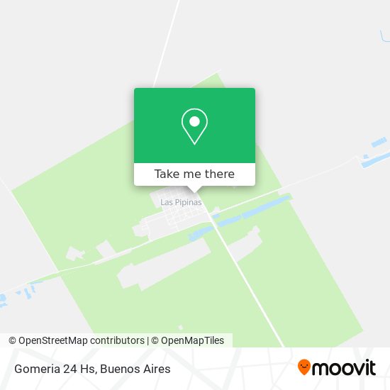 Mapa de Gomeria 24 Hs