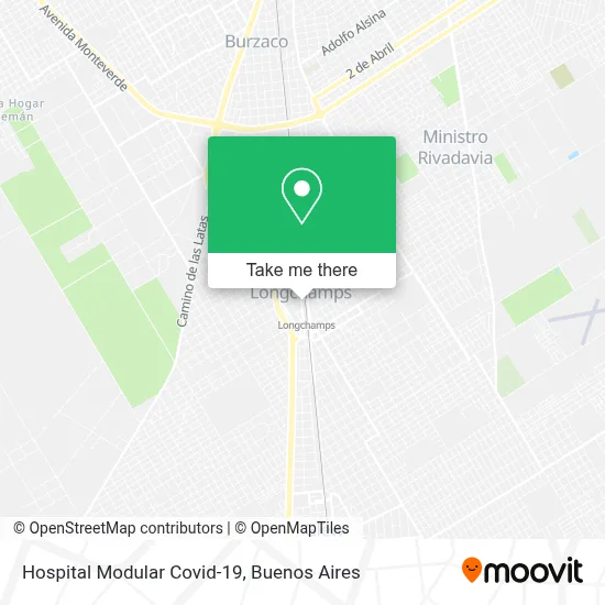 Hospital Modular Covid-19 map