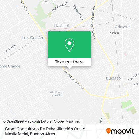 Mapa de Crom Consultorio De Rehabilitación Oral Y Maxilofacial