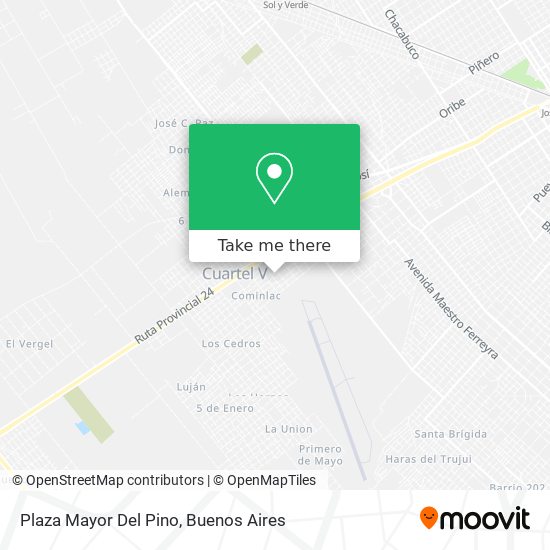 Plaza Mayor Del Pino map