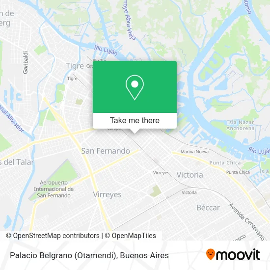 Palacio Belgrano (Otamendi) map
