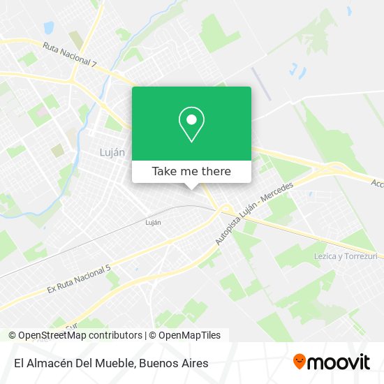 El Almacén Del Mueble map