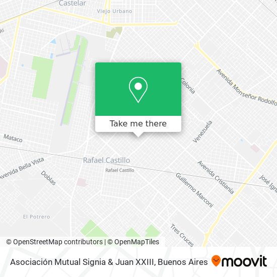 Asociación Mutual Signia & Juan XXIII map