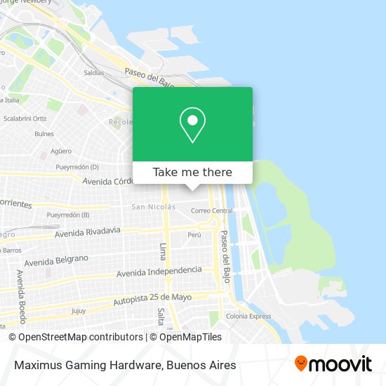 Mapa de Maximus Gaming Hardware