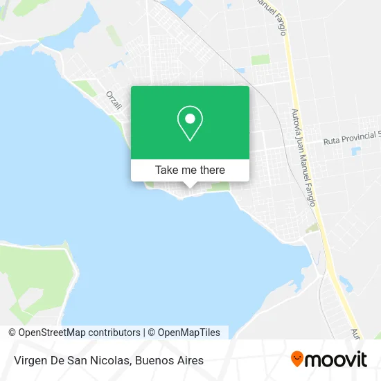 Virgen De San Nicolas map