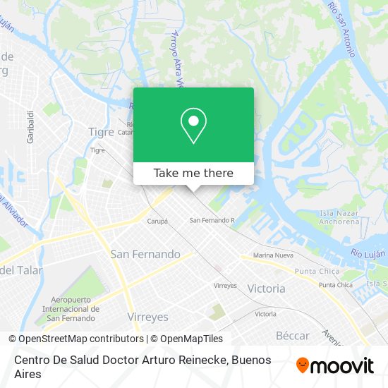 Centro De Salud Doctor Arturo Reinecke map