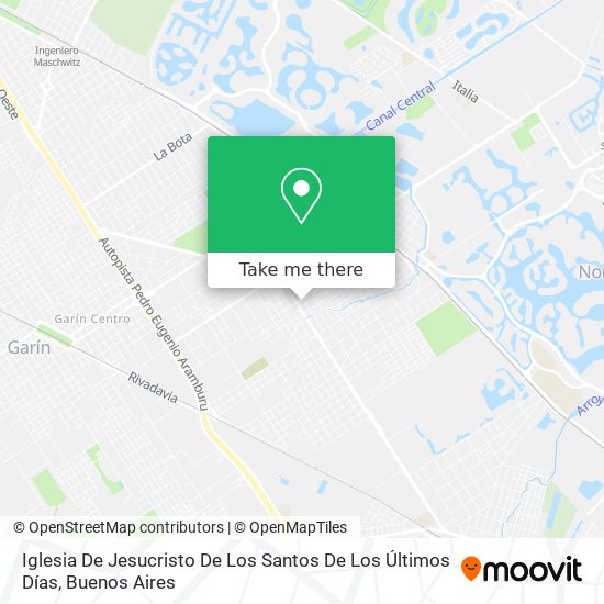 Iglesia De Jesucristo De Los Santos De Los Últimos Días map