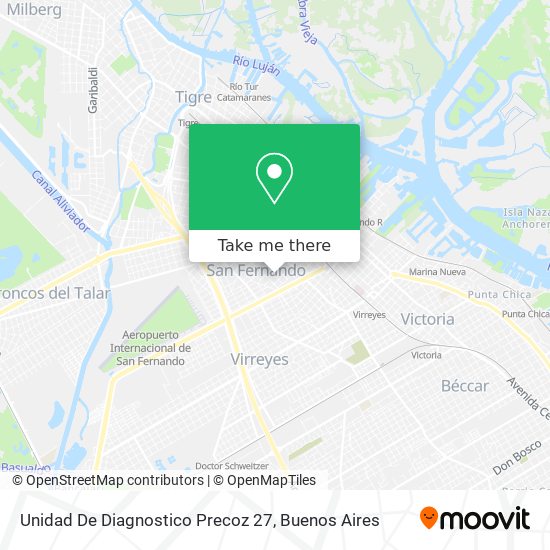 Unidad De Diagnostico Precoz 27 map