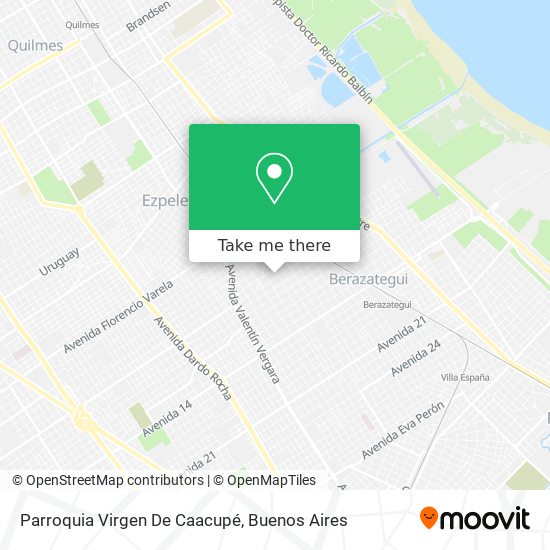 Parroquia Virgen De Caacupé map