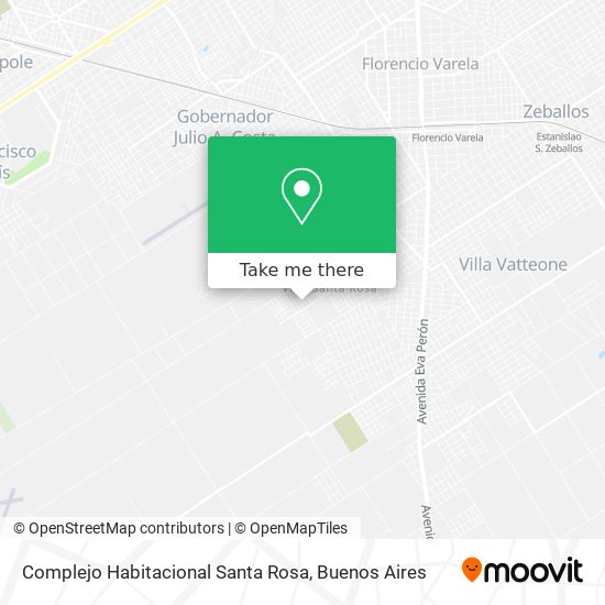 Complejo Habitacional Santa Rosa map