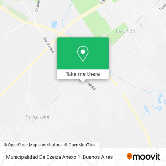 Municipalidad De Ezeiza Anexo 1 map