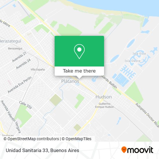 Unidad Sanitaria 33 map