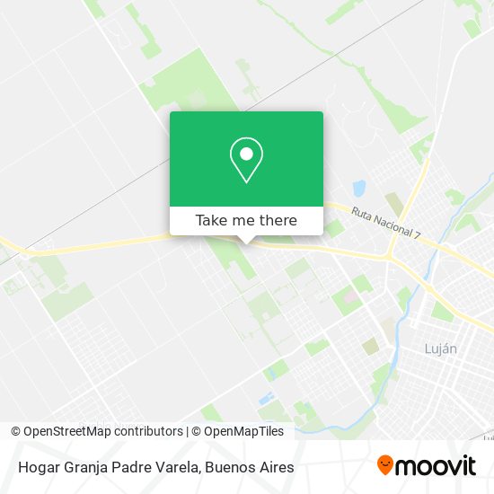 Hogar Granja Padre Varela map