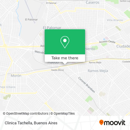 Clinica Tachella map