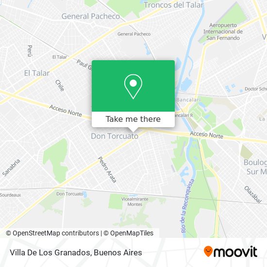 Villa De Los Granados map