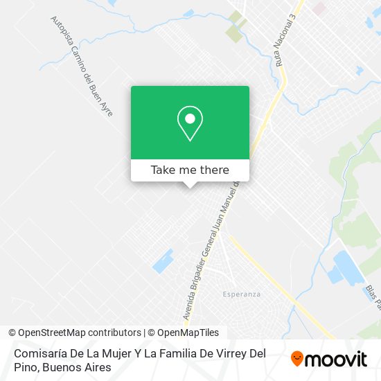 Comisaría De La Mujer Y La Familia De Virrey Del Pino map