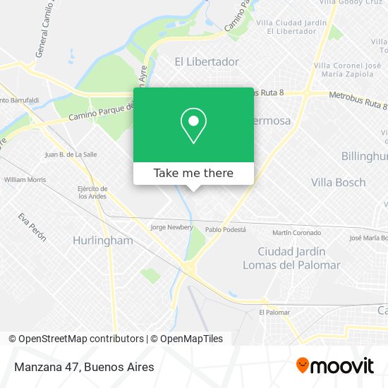 Mapa de Manzana 47