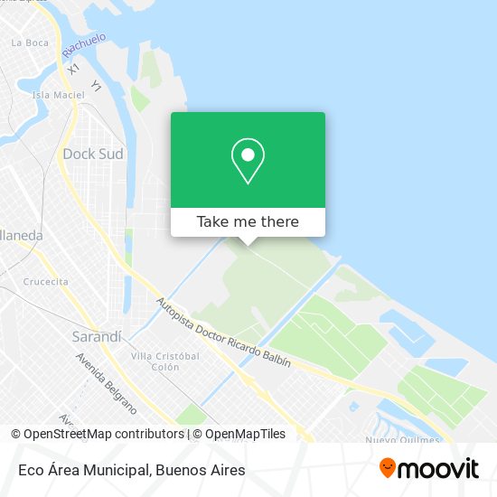 Mapa de Eco Área Municipal