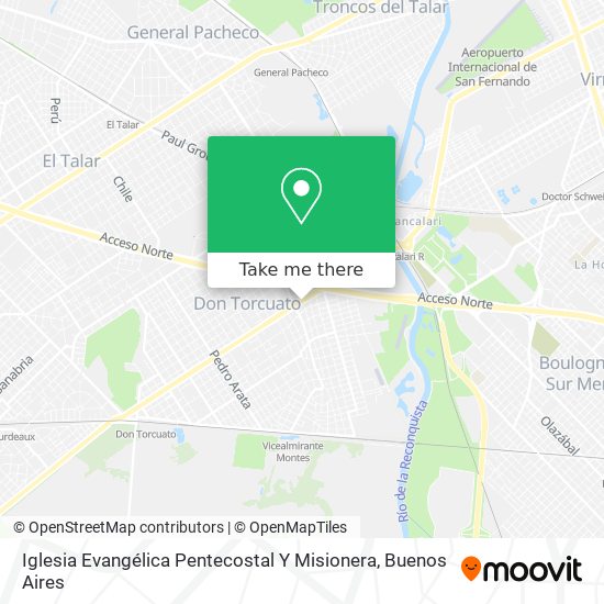 Iglesia Evangélica Pentecostal Y Misionera map