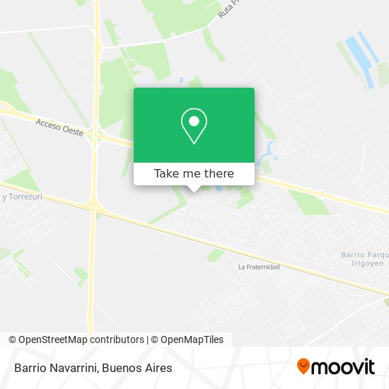 Mapa de Barrio Navarrini