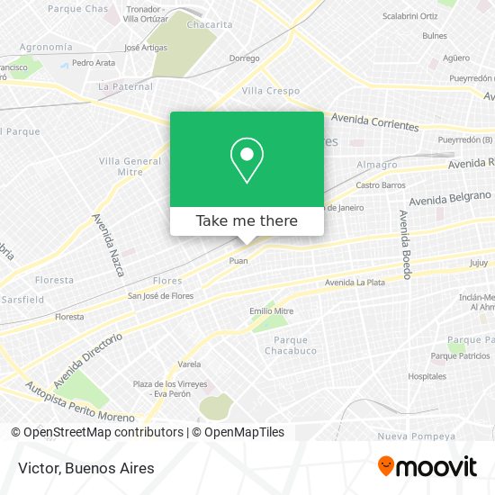 Mapa de Victor