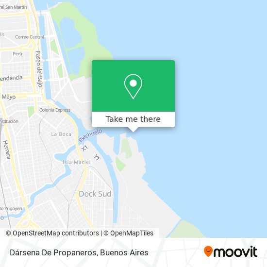 Dársena De Propaneros map