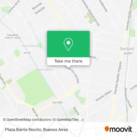 Plaza Barrio Nocito map