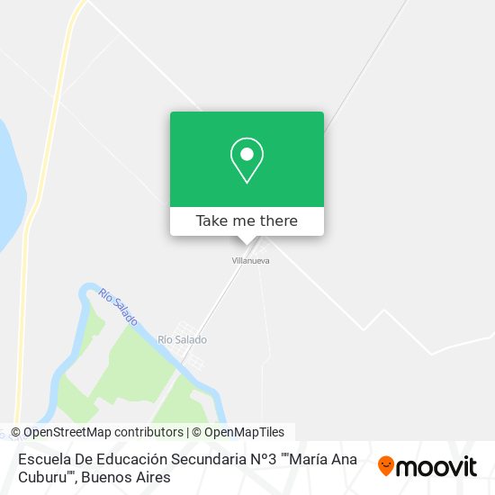 Escuela De Educación Secundaria Nº3 ""María Ana Cuburu"" map
