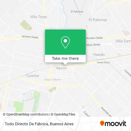 Mapa de Todo Directo De Fábrica